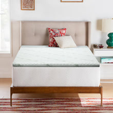Load image into Gallery viewer, Cool Gel Memory Foam Mattress Topper w/Bamboo Cover 5cm - Single