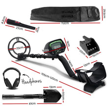 Load image into Gallery viewer, Metal Detector 220MM Deep Sensitive Waterproof Pinpointer Treasure Hunter Shovel