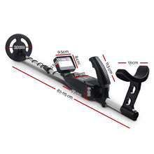 Load image into Gallery viewer, LCD Screen Metal Detector with Headphones - Black
