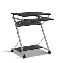 Load image into Gallery viewer, Metal Pull Out Table Desk - Black