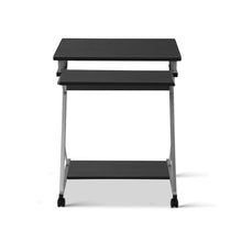 Load image into Gallery viewer, Metal Pull Out Table Desk - Black