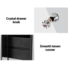 Load image into Gallery viewer, Mirrored Bedside table - Silver 1 PC