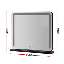 Load image into Gallery viewer, Embellir Makeup Mirror With Light Hollywood Vanity LED Tabletop Mirrors 50X60CM