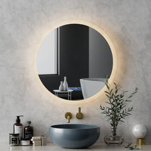 Load image into Gallery viewer, Embellir Bluetooth LED Wall Mirror With Light 60CM Bathroom Decor Round Mirrors