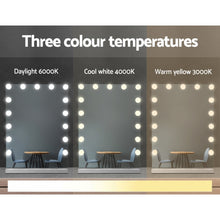 Load image into Gallery viewer, Embellir Hollywood Makeup Mirror With Light 15 LED Bulbs Lighted Frameless