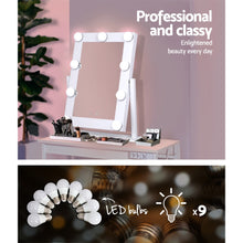 Load image into Gallery viewer, LED Standing Makeup Mirror - White