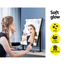 Load image into Gallery viewer, Embellir LED Standing Makeup Mirror - Black