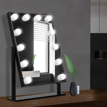 Load image into Gallery viewer, Embellir LED Standing Makeup Mirror - Black