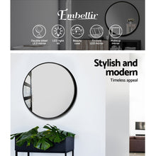 Load image into Gallery viewer, 50cm Makeup Bathroom Frameless Round Wall Mirror
