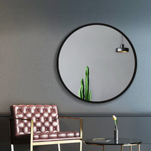 Load image into Gallery viewer, Embellir Round Wall Mirror 70cm Makeup Bathroom Mirror Frameless