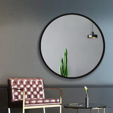 Load image into Gallery viewer, Embellir 90CM Wall Mirror Bathroom Makeup Mirror Round Frameless Polished