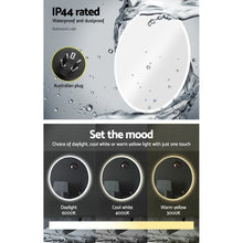 Load image into Gallery viewer, Embellir LED Wall Mirror Bathroom Mirrors With Light 90CM Decor Round Decorative