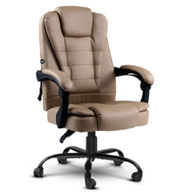 Load image into Gallery viewer, Massage Office PU Leather Recliner Computer Gaming Chair - Espresso