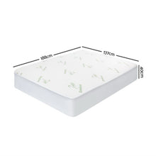 Load image into Gallery viewer, Giselle Bedding Giselle Bedding Bamboo Mattress Protector Double