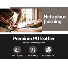 Load image into Gallery viewer, Artiss Leather Office Chair Black