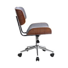 Load image into Gallery viewer, Artiss Wooden Fabric Office Chair Grey