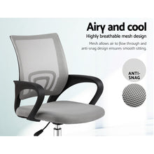Load image into Gallery viewer, Office Gaming Mesh Chair - Back Grey