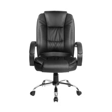Load image into Gallery viewer, Artiss Office Chair Gaming Computer Chairs Executive PU Leather Seating Black