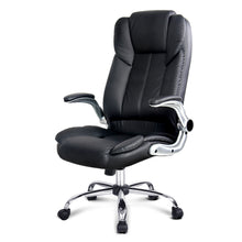 Load image into Gallery viewer, Artiss Kea Executive Office Chair Leather Black