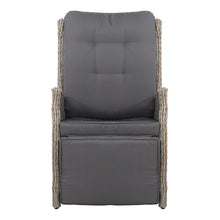 Load image into Gallery viewer, Gardeon Sun lounge Setting Recliner Chair Outdoor Furniture Patio Wicker Sofa
