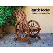Load image into Gallery viewer, Gardeon Wooden Wagon Chair Outdoor