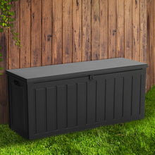Load image into Gallery viewer, 240L Outdoor Storage Box Lockable Bench Seat Garden Deck Toy Tool Sheds