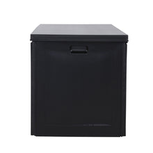 Load image into Gallery viewer, 390L Container Lockable Toy Tools Shed Deck Outdoor Storage Box