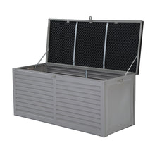 Load image into Gallery viewer, 490L Container Lockable Toy Tools Shed Deck Outdoor Storage Box