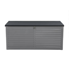 Load image into Gallery viewer, 490L Container Lockable Toy Tools Shed Deck Outdoor Storage Box