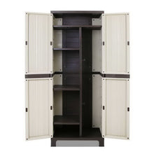 Load image into Gallery viewer, Outdoor Storage Cabinet Lockable Cupboard Garage 173cm