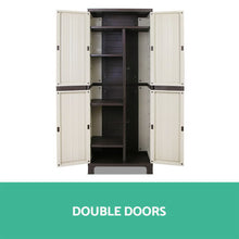 Load image into Gallery viewer, Outdoor Storage Cabinet Lockable Cupboard Garage 173cm