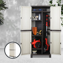 Load image into Gallery viewer, Outdoor Storage Cabinet Lockable Cupboard Garage 173cm