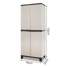 Load image into Gallery viewer, Outdoor Storage Cabinet Cupboard Lockable Garage 173cm