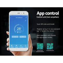 Load image into Gallery viewer, Portable Air Conditioner Cooling Mobile Fan Cooler Dehumidifier Window Kit White 3300W