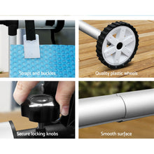 Load image into Gallery viewer, Aquabuddy 10.5x4.2m Solar Swimming Pool Cover Roller Blanket Bubble Heater