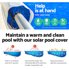 Load image into Gallery viewer, Aquabuddy Solar Swimming Pool Cover Blanket Bubble Roller Adjustable 8 X 4.2M