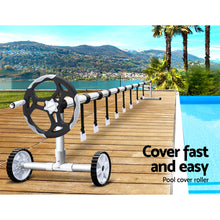 Load image into Gallery viewer, Aquabuddy Swimming Pool Cover Roller Reel Adjustable Solar Thermal Blanket