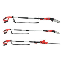 Load image into Gallery viewer, Giantz Cordless Pole Chainsaw Hedge Trimmer Saw 20V Electric Lithium Battery