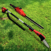 Load image into Gallery viewer, Giantz Cordless Pole Chainsaw Hedge Trimmer Saw 20V Electric Lithium Battery