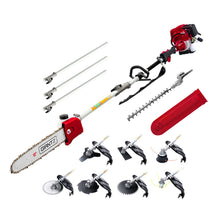 Load image into Gallery viewer, Giantz 4-STROKE Pole Chainsaw Hedge Trimmer Brush Cutter Whipper Multi Tool Saw