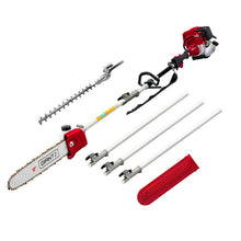 Load image into Gallery viewer, Giantz Pole Chainsaw 4 Stroke Petrol Hedge Trimmer Pruner Chain Saw Long