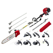 Load image into Gallery viewer, Gizantz 65CC Pole Chainsaw Hedge Trimmer Brush Cutter Whipper Snipper Multi Tool