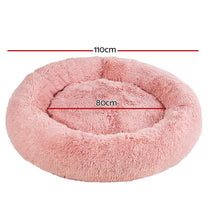 Load image into Gallery viewer, i.Pet Pet Bed Dog Cat 110cm Calming Extra Large Soft Plush Pink