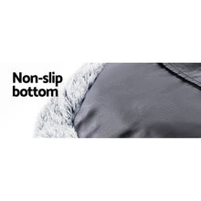 Load image into Gallery viewer, i.Pet Pet Bed Dog Cat 90cm Large Calming Soft Plush Charcoal