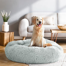 Load image into Gallery viewer, i.Pet Pet Bed Dog Cat 90cm Large Calming Soft Plush Light Grey