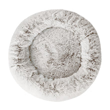 Load image into Gallery viewer, i.Pet Pet Bed Dog Cat 90cm Large Calming Soft Plush White Brown