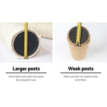 Load image into Gallery viewer, 145cm Cat Tree Trees Scratching Post - Fir Wood, Plush Velvet