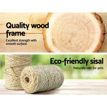 Load image into Gallery viewer, 145cm Cat Tree Trees Scratching Post - Fir Wood, Plush Velvet