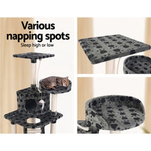 Load image into Gallery viewer, 120cm Pet Scratching Post - Wood Dark Grey