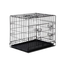 Load image into Gallery viewer, i.Pet Dog Cage 24inch Pet Cage - Black